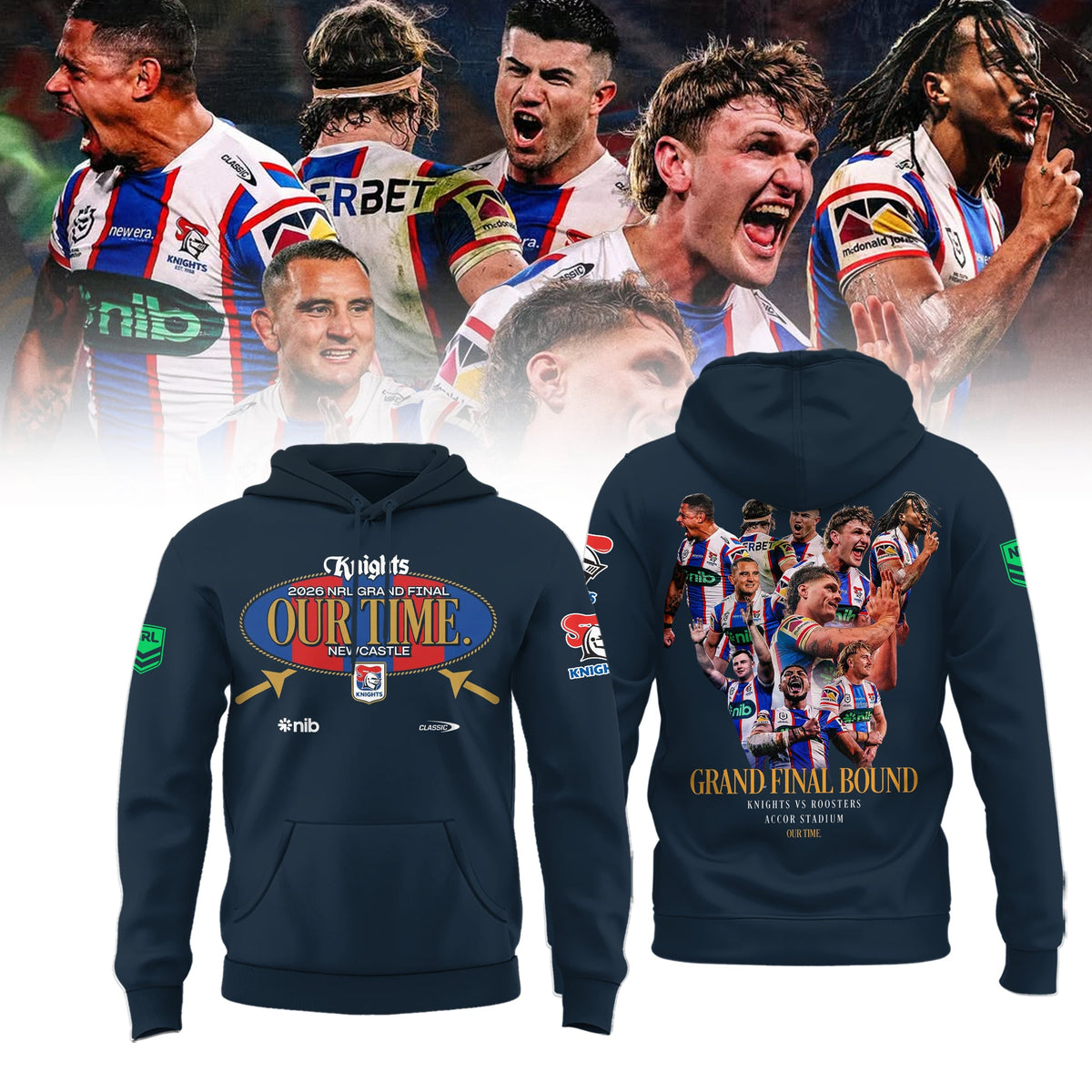 Newcastle Knights 2026 NRL Finals Limited Hoodie