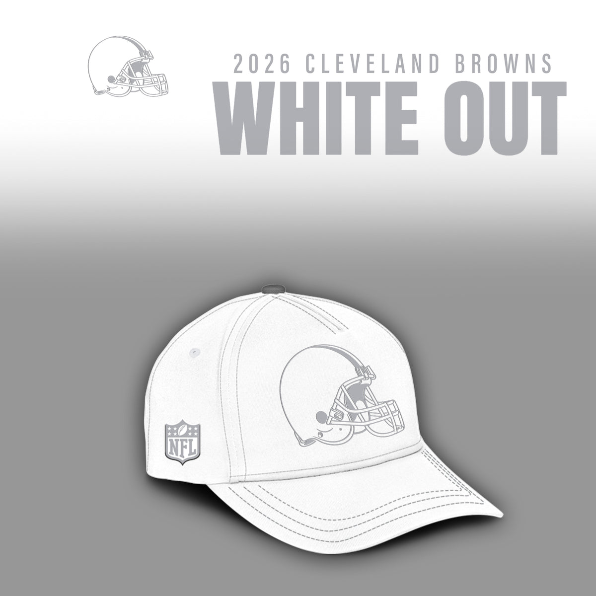 Cleveland Browns 2026 White Out Limited Edition Shirt