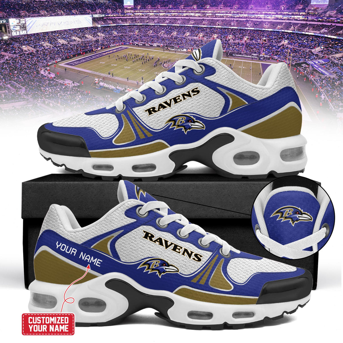 Baltimore Ravens Limited Edition New Shoes
