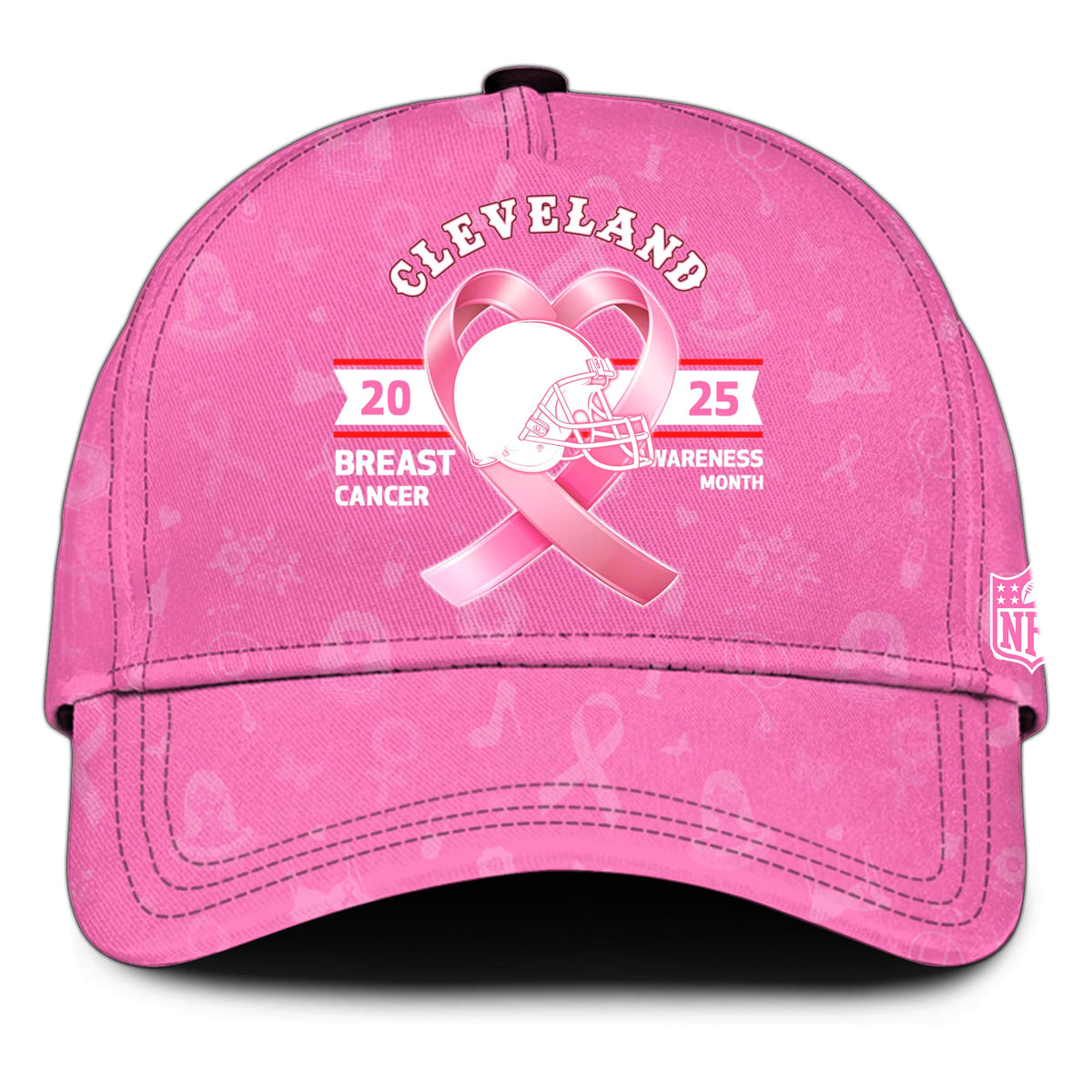 Cleveland Browns Special Breast Cancer Awareness Month Limited Edition Hoodie 2025