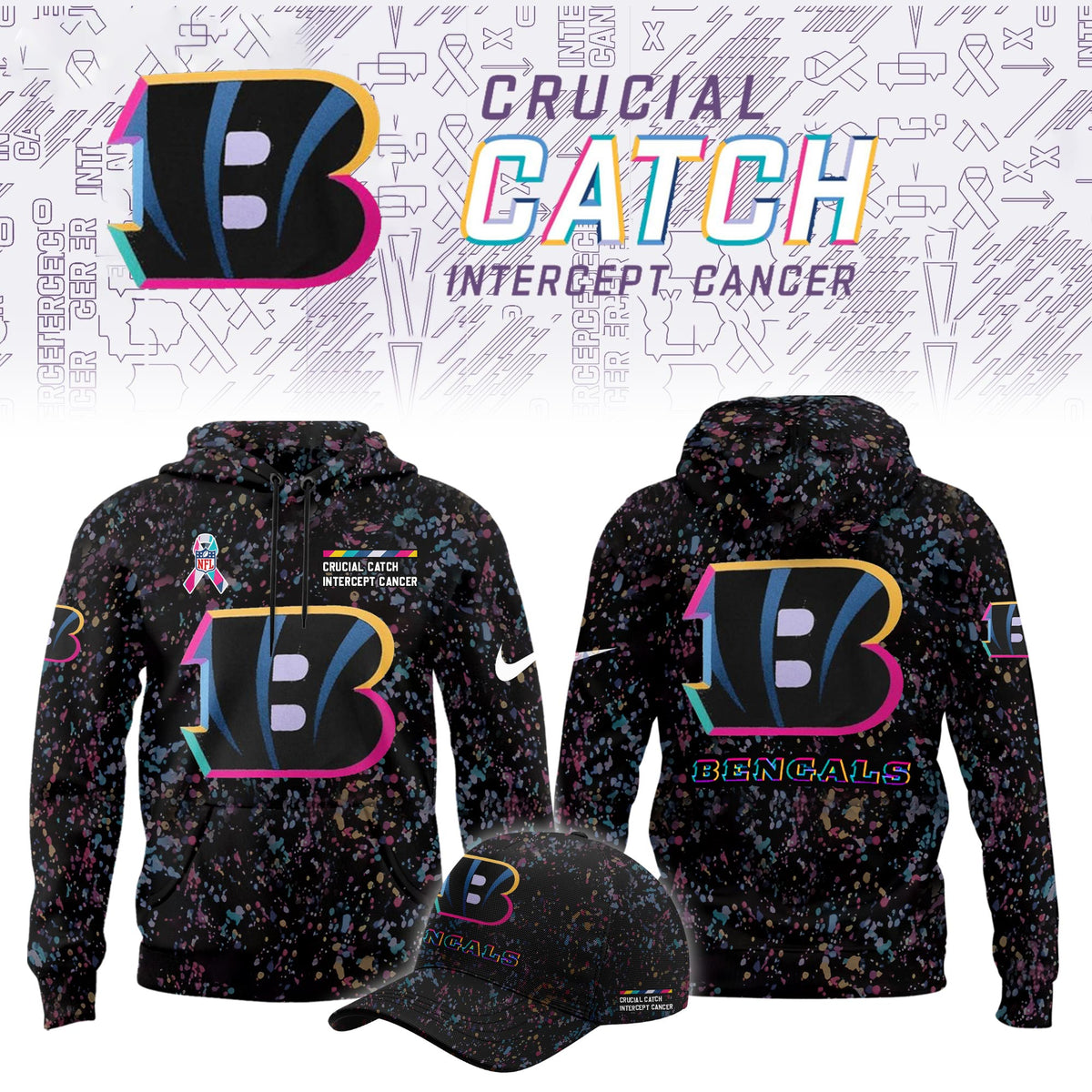 Cincinnati Bengals Crucial Catch Limited Hoodie