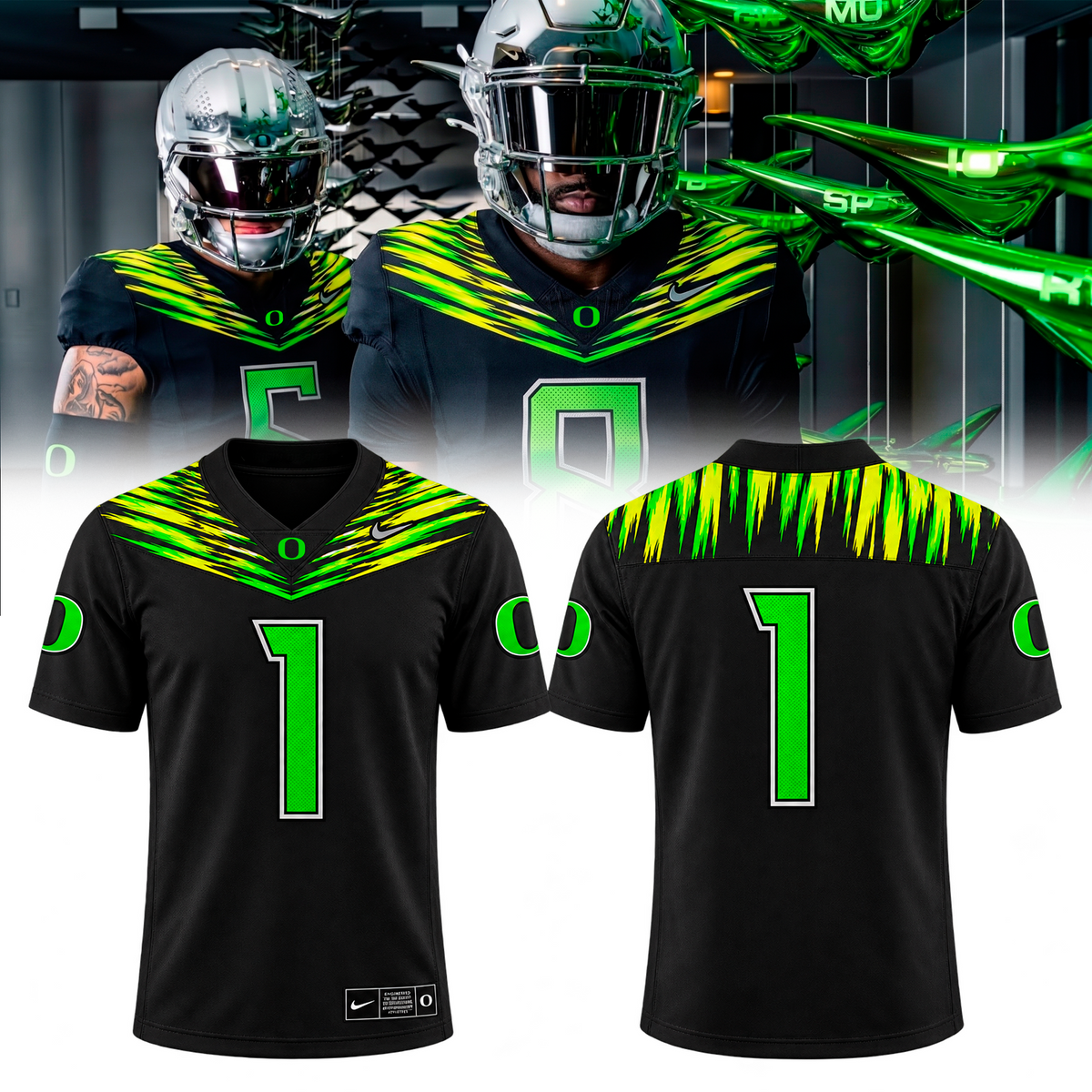 Go Ducks - New Uniform Honors Origin Of Speed 2026 Limited Edition Jersey Oregon Ducks
