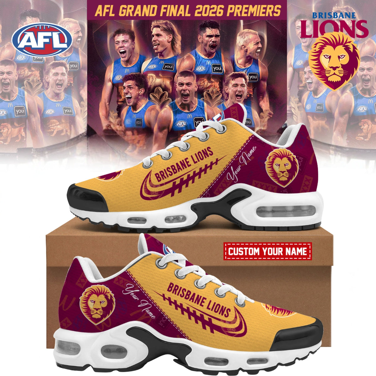 Brisbane Lions Champion Shoes 2026