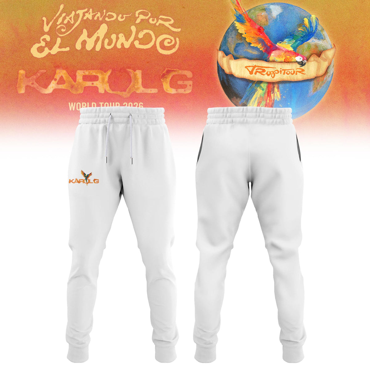 Viajando Por El Mundo Tropitour 2026 Limited Edition T-shirt