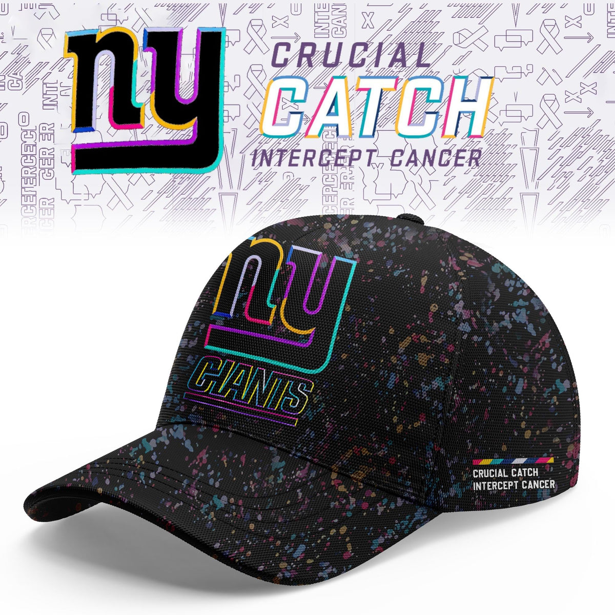 New York Giants Crucial Catch Limited Football Jersey