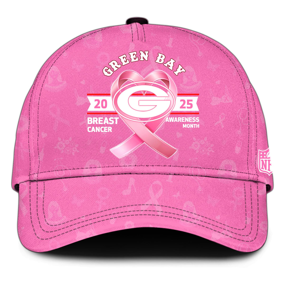 Green Bay Packers Special Breast Cancer Awareness Month Limited Edition Hoodie 2025