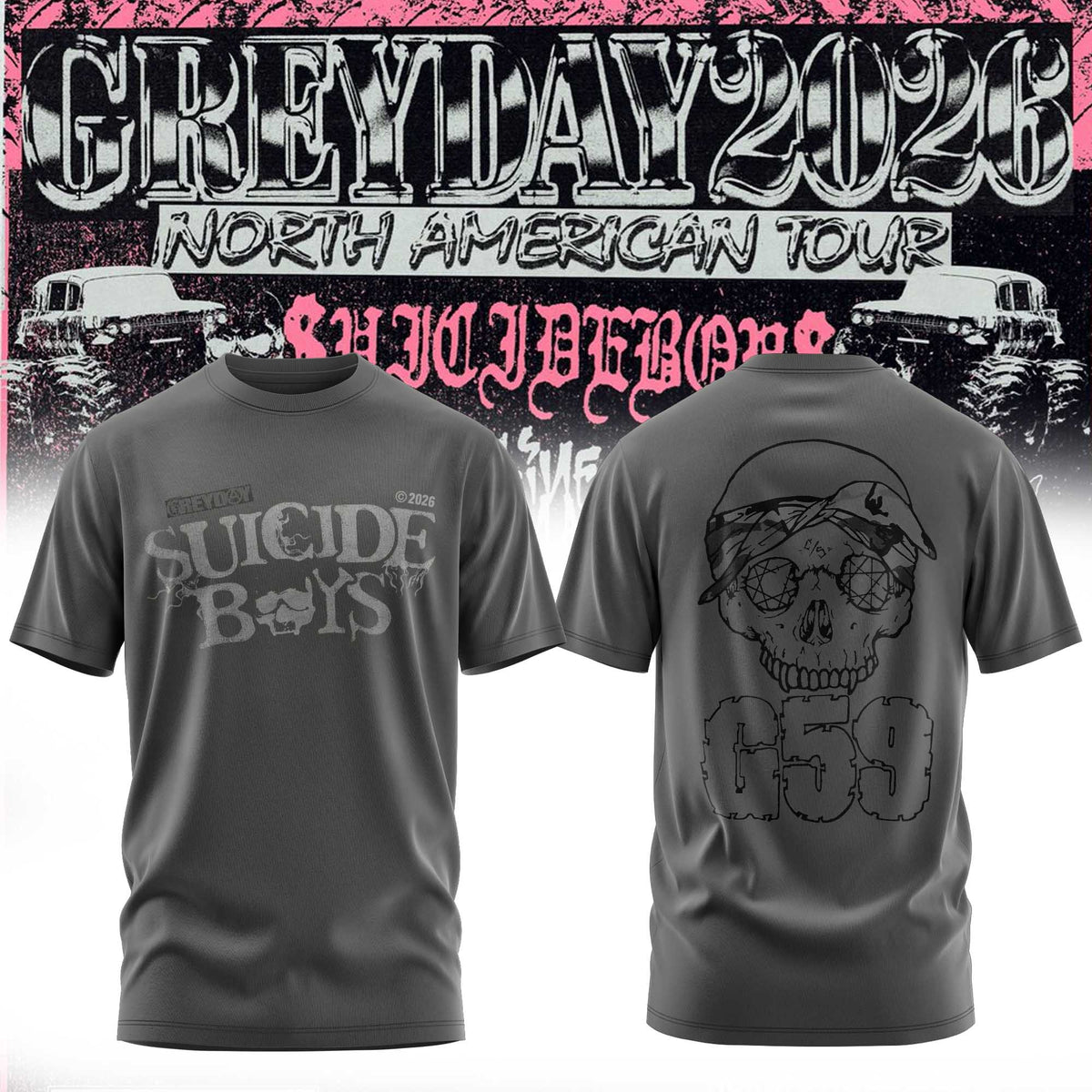 Greyday 2026 – North American Tour T-Shirt