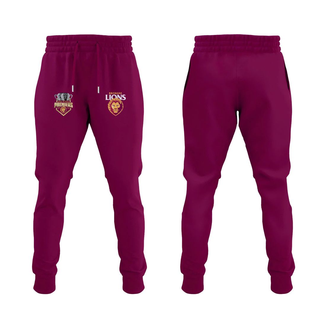 Brisbane Lions BACK TO BACK PREMIERS 2025 Tshirt