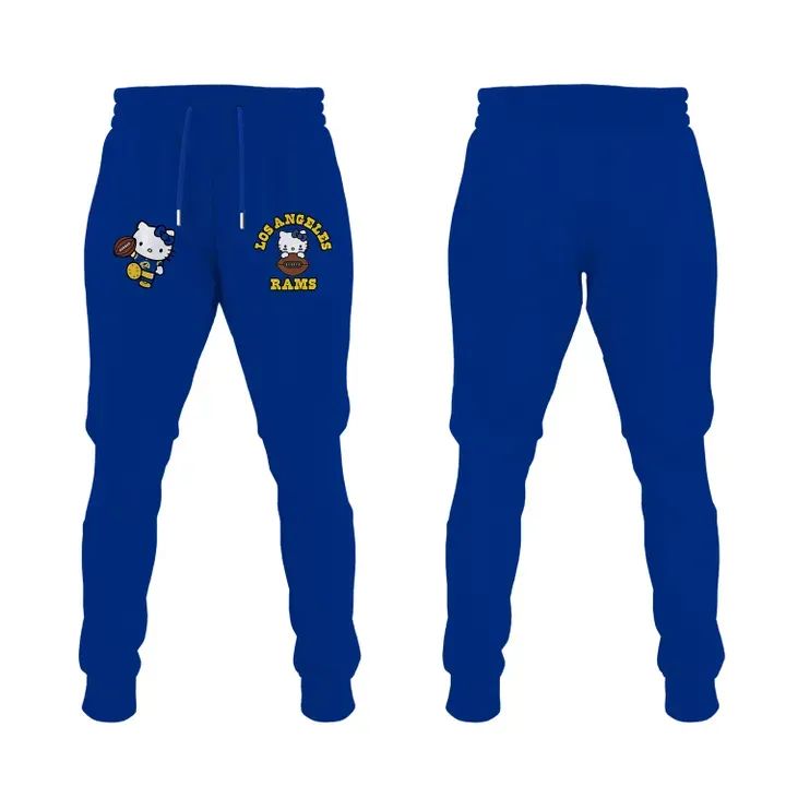 Limited edition Hoodie Los Angeles Rams x Hello Kitty for fans