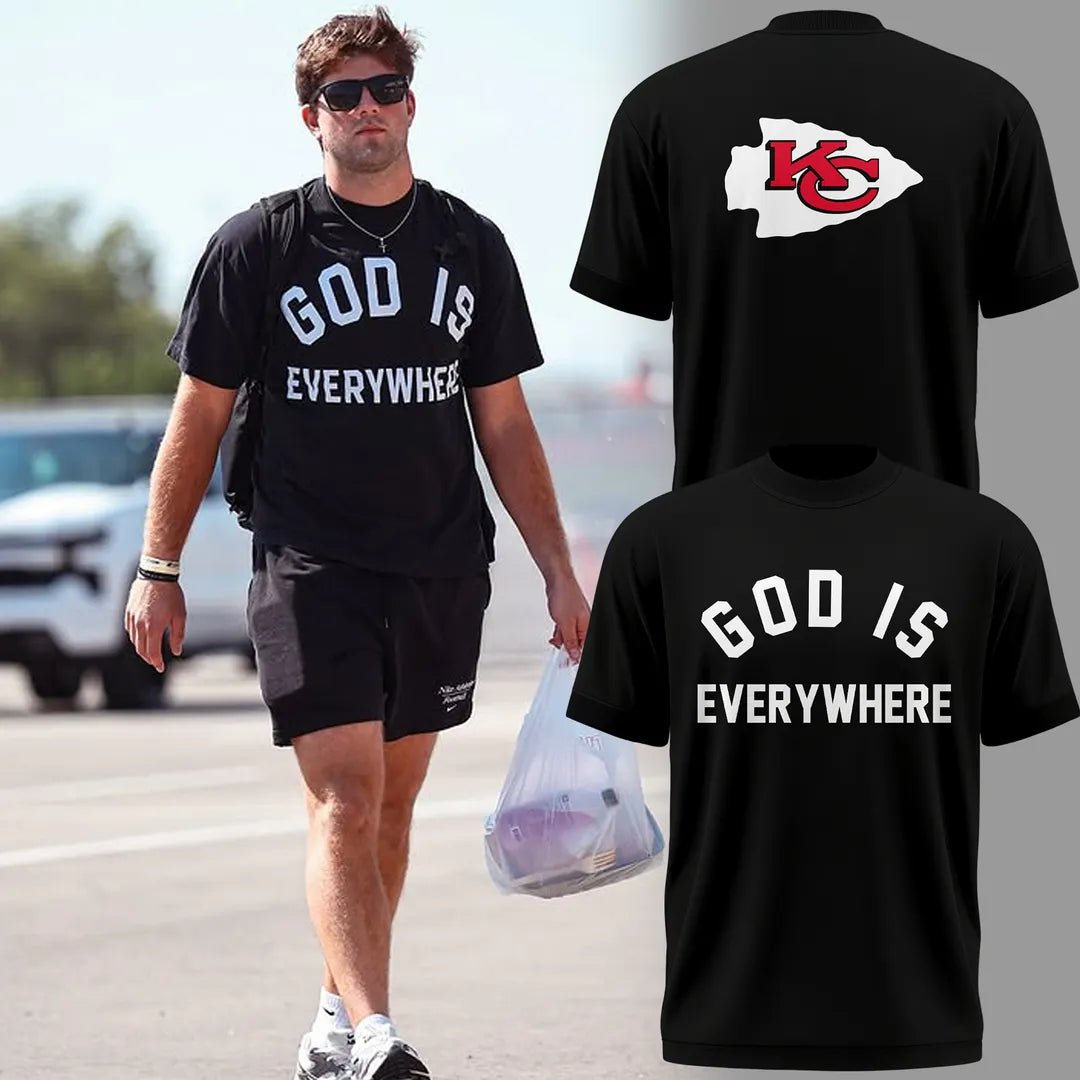 Kansas City Chiefs “God Is Everywhere” 2026 Combo T-Shirt