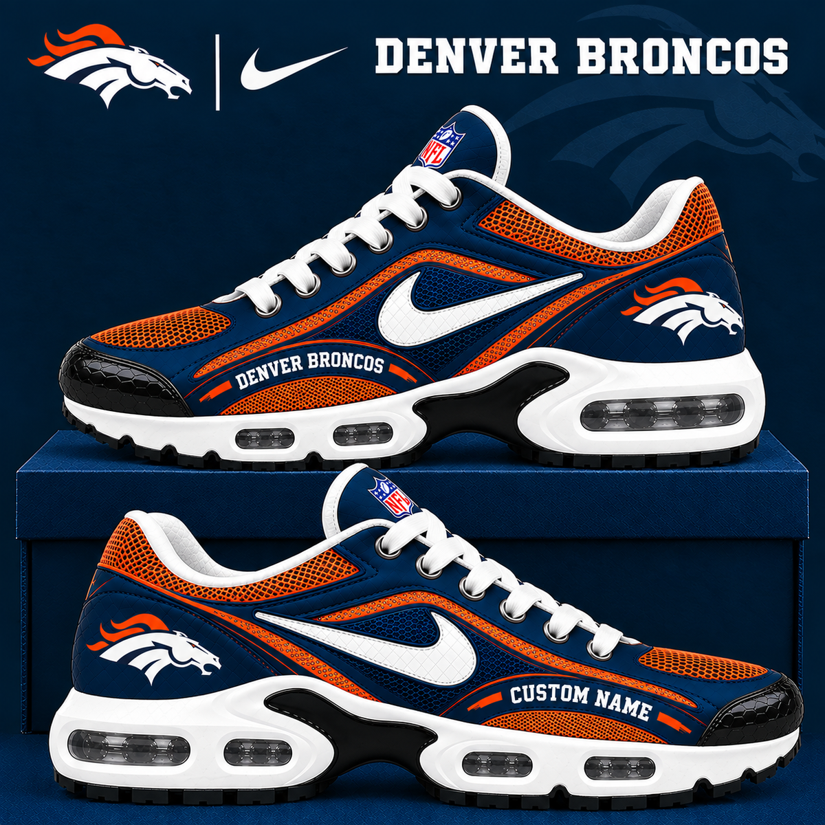 Denver Broncos Limited Edition New Shoes