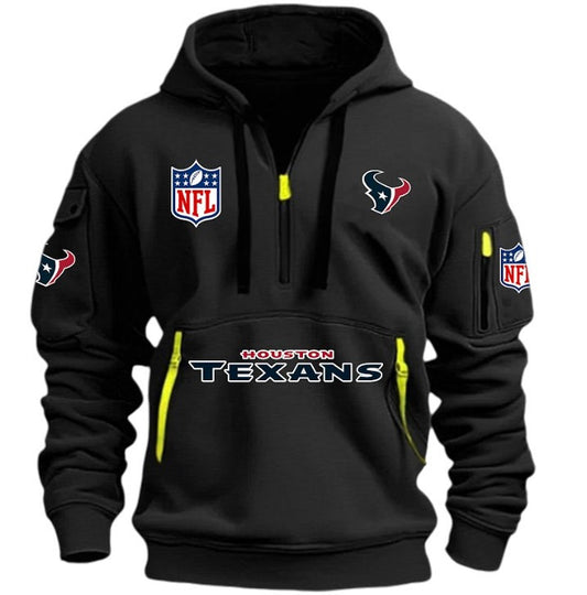 HOUSTON TEXANS 2026 New Half Zip Hoodie