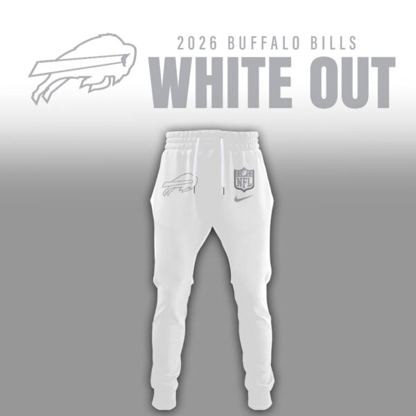 Buffalo Bills 2026 White Out Limited Edition Shirt