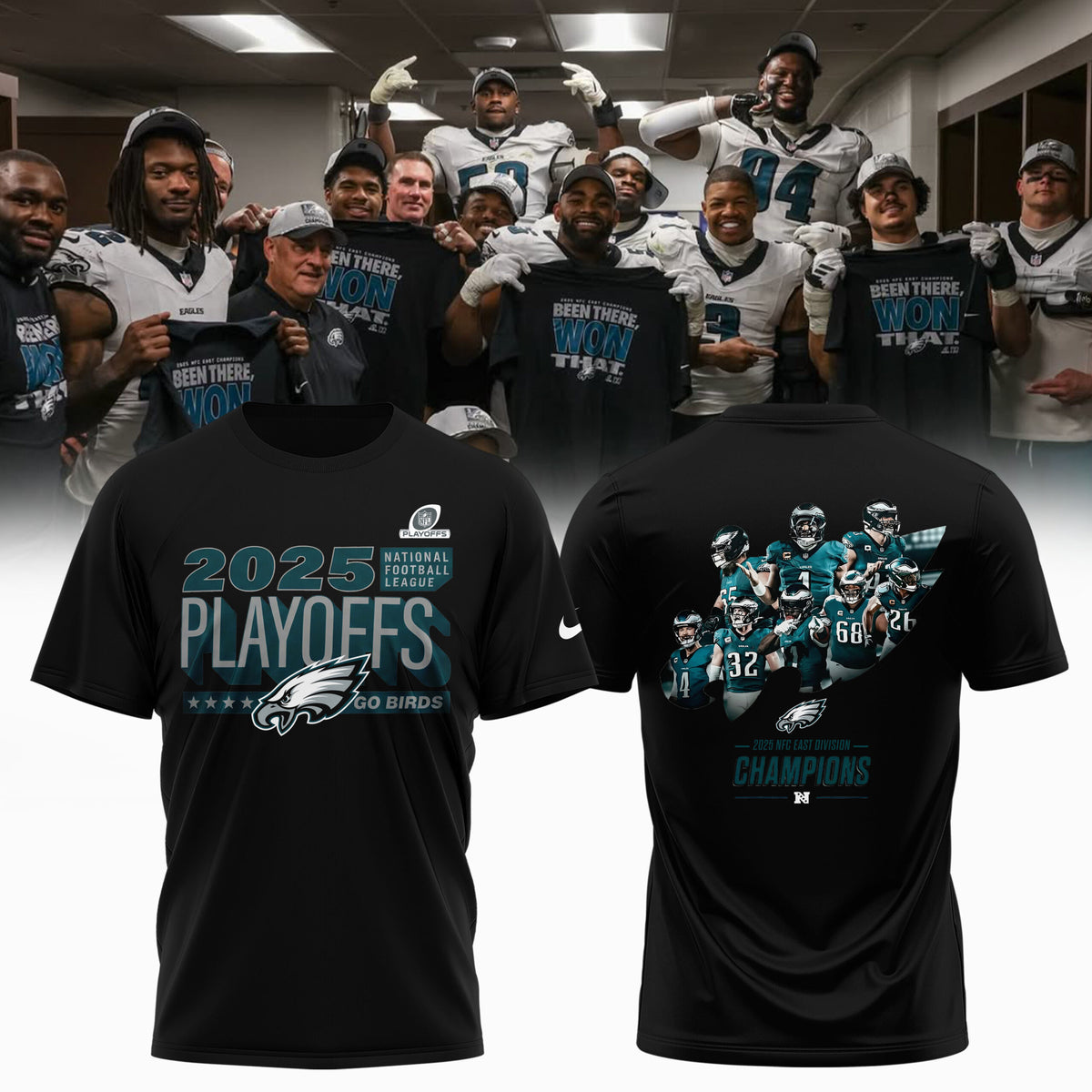 Philadelphia Eagles – NFC East Champions 2025 Collection