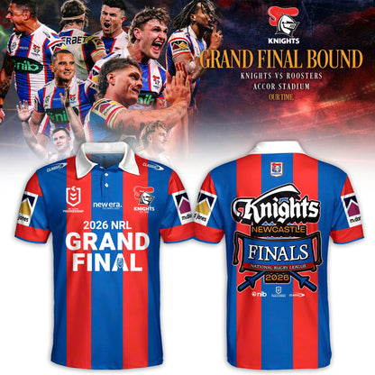Newcastle Knights 2026 Grand Final Polo Limited Edition
