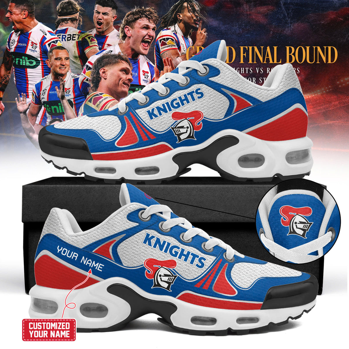 Newcastle Knights 2026 Custom Limited Edition New Shoes