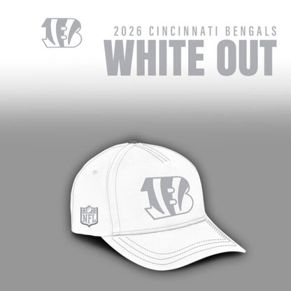 Cincinnati Bengals 2026 White Out Limited Edition Hoodie