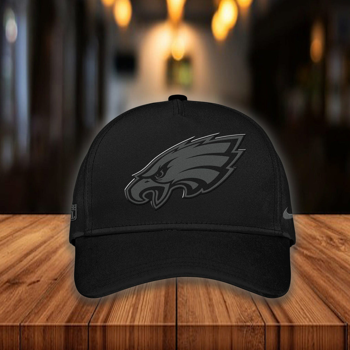 Philadelphia Eagles Back In Black Half Zip Hoodie