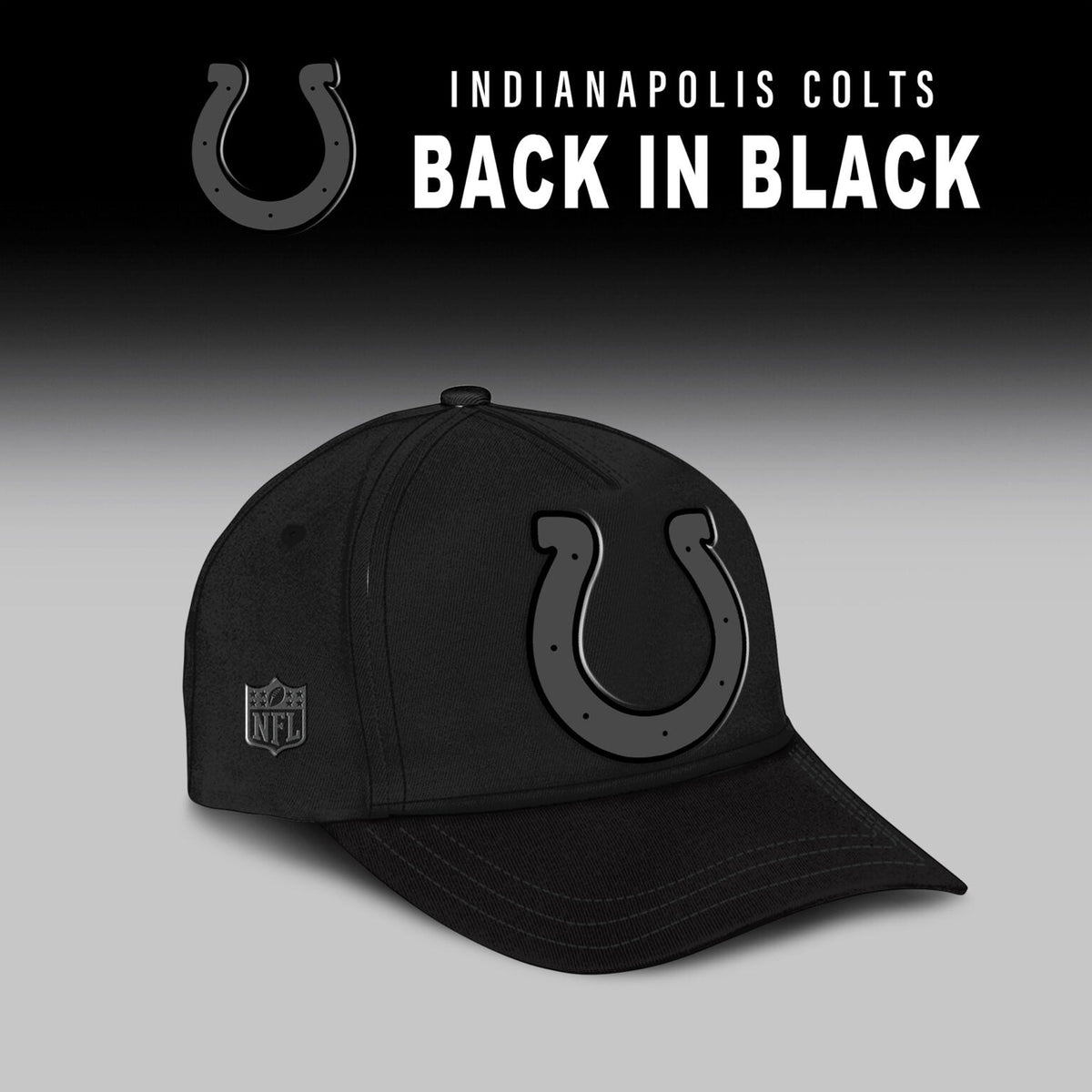 Indianapolis Colts 2025 Back In Black Limited Edition Combo Hoodie
