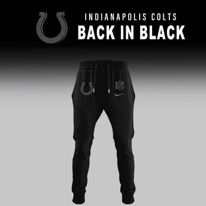 Indianapolis Colts 2025 Back In Black Limited Edition Combo Hoodie