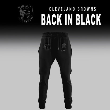 Cleveland Browns Back In Black Limited Edition Hoodie