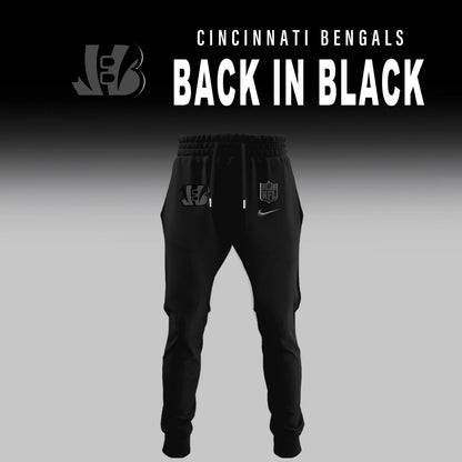 Cincinnati Bengals 2025 Back In Black Limited Combo Hoodie