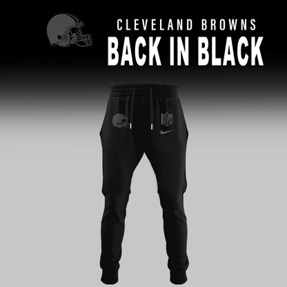 Cleveland Browns Back In Black Limited Edition T-Shirt