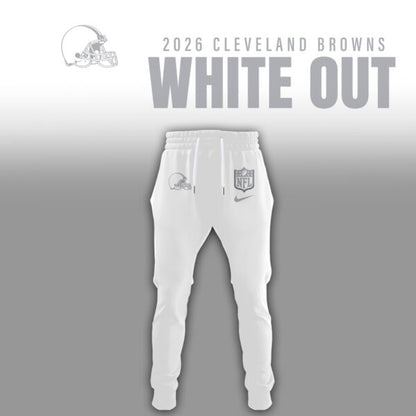 Cleveland Browns 2026 White Out Limited Edition Shirt