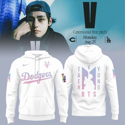 Los Angeles Dodgers x V BTS Hoodie