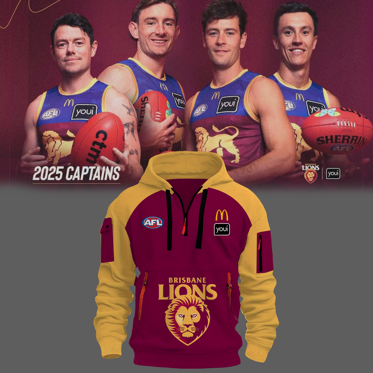 Brisbane Lions limited edition Hoodie