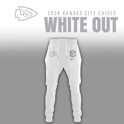 Kansas City Chiefs 2026 White Out Limited Edition Shirt