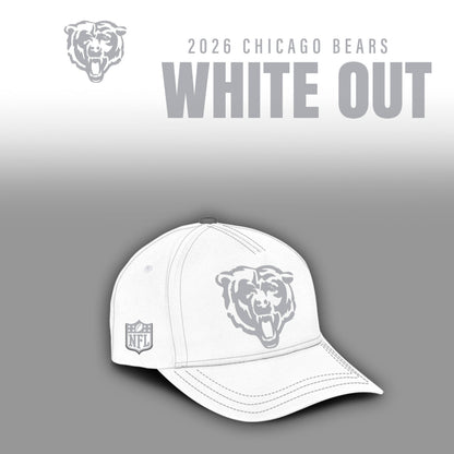 Chicago Bears 2026 White Out Limited Edition Hoodie