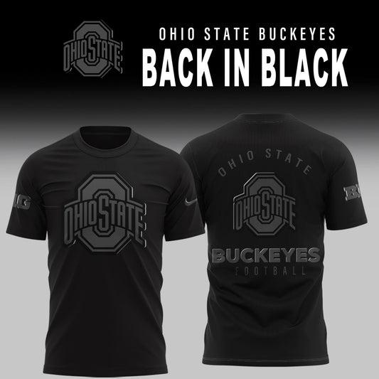 Ohio State Buckeyes Back in Black Limited Edition Shirt