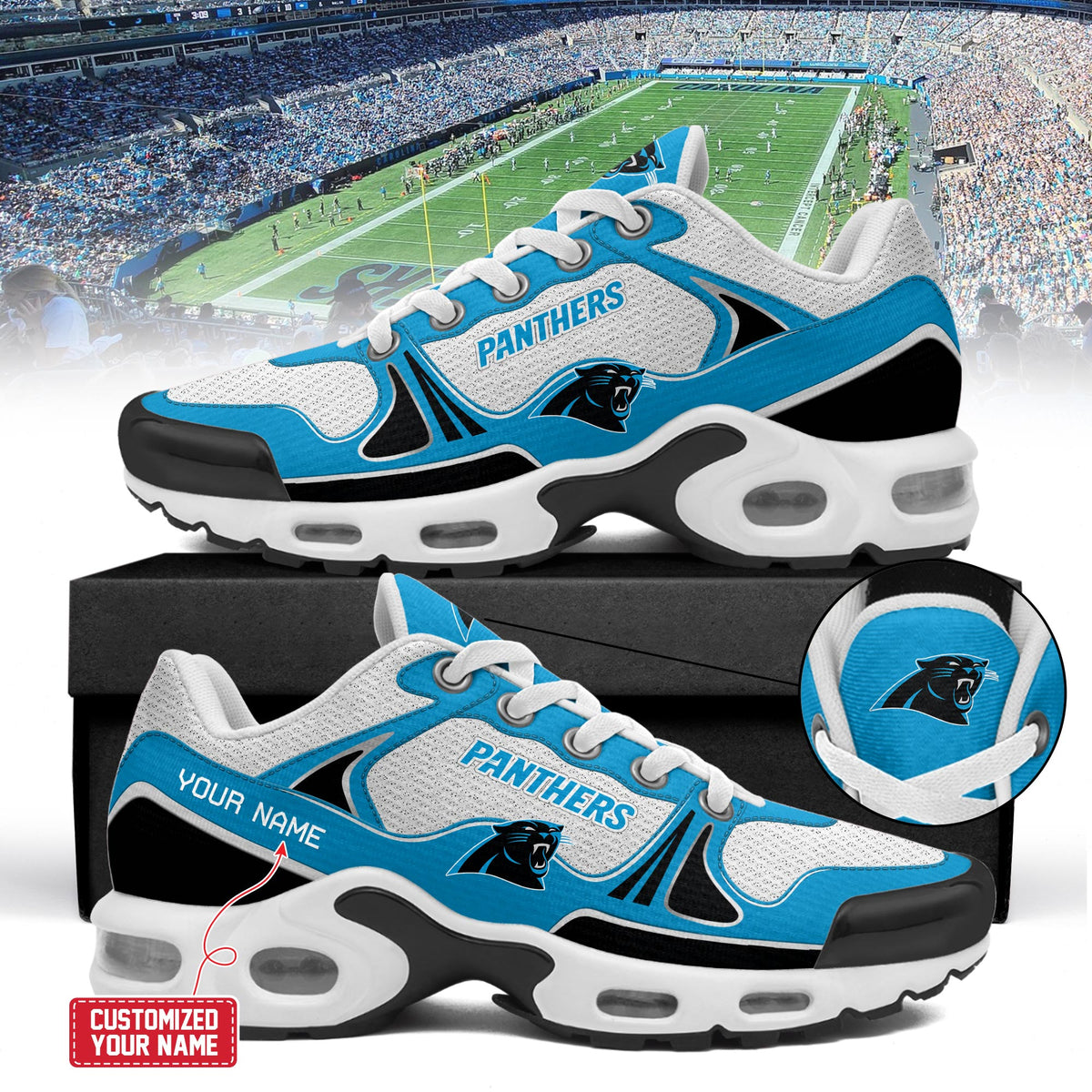 Carolina Panthers Limited Edition New Shoes