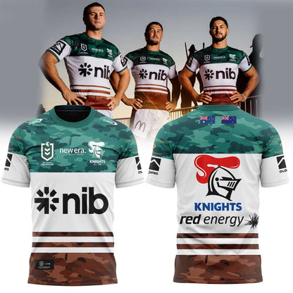 Newcastle Knights 2026 Anzac Round for the 35th Shirt