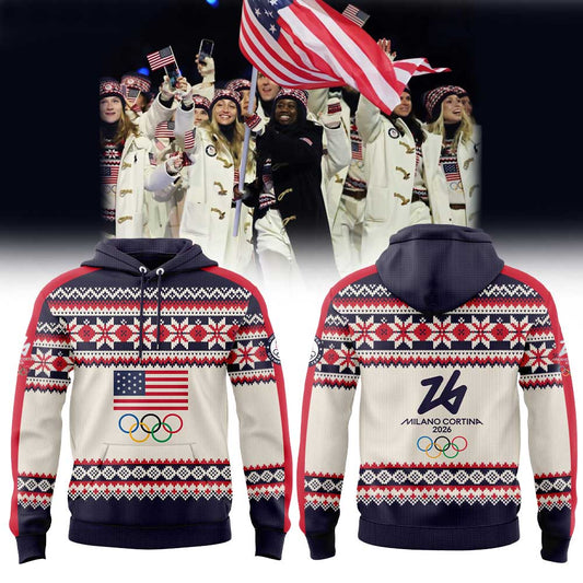 Team USA 2026 Olympic Milano Cortina Collection Hoodie