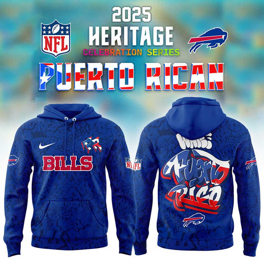 B.Bills Puerto Rico Heritage New Combo Hoodie