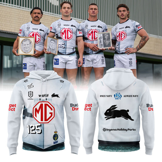 South Sydney Rabbitohs The 2026 ANZAC Round Hoodie Marks 125 Years Since The Founding Of The