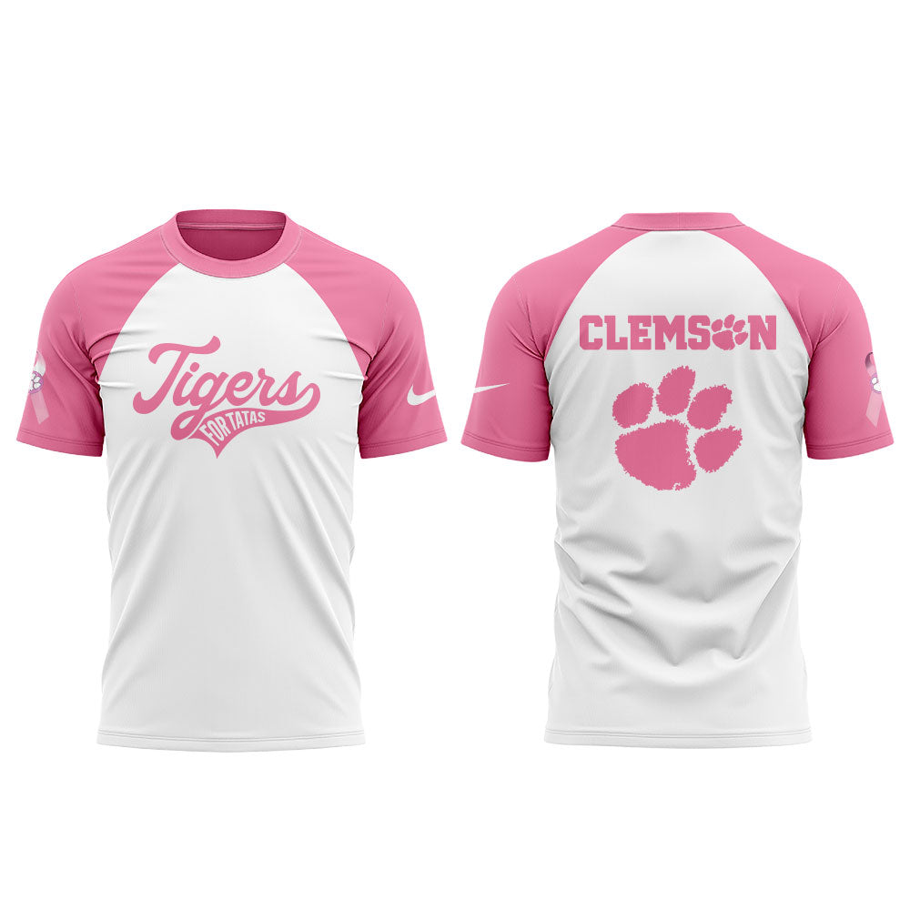 Clemson Football Prevents breast cancer Combo T-Shirt