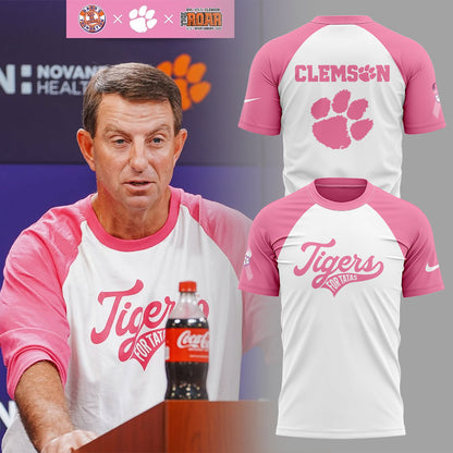 Clemson Football Prevents breast cancer Combo T-Shirt