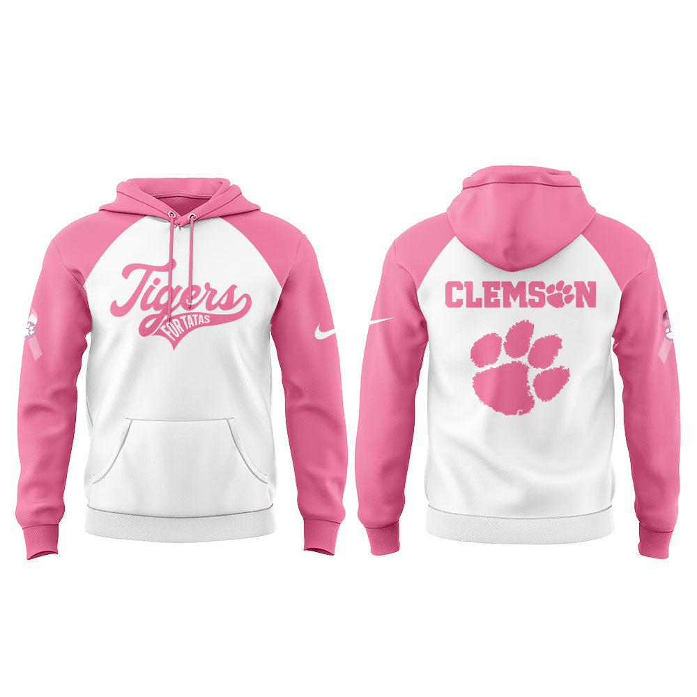 Clemson Football Prevents breast cancer Combo Hoodie