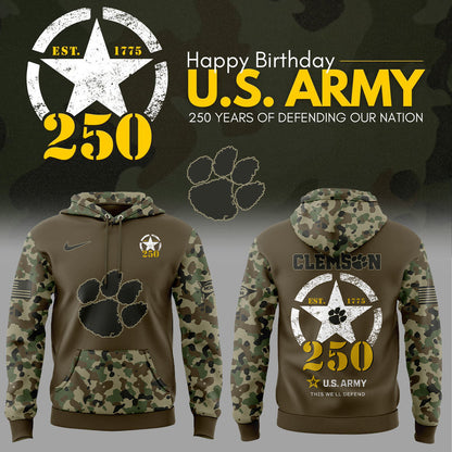 Limited Edition C Football Navy 250th Celebration Hoodie