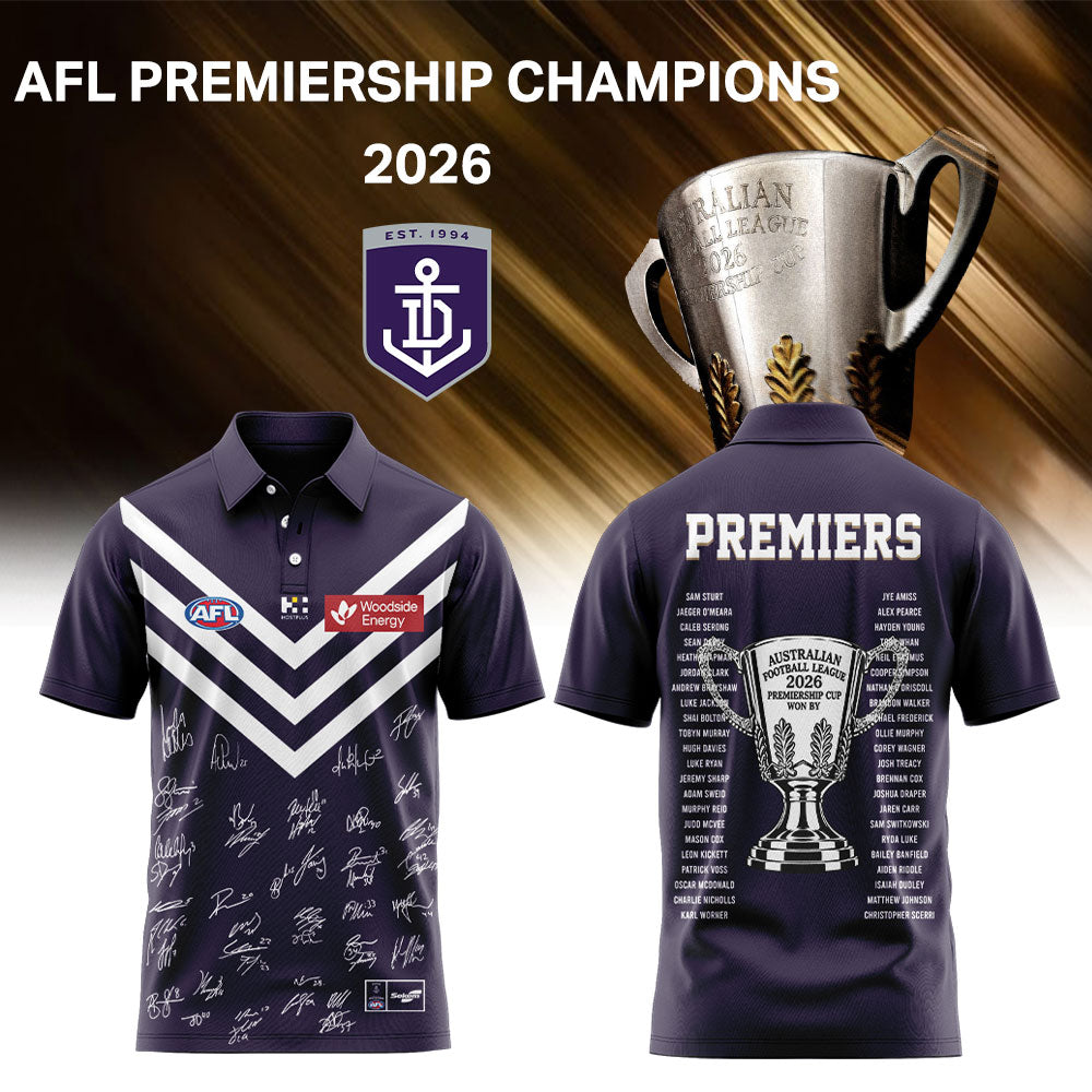 Fremantle Dockers AFL 2026 Premiership Champions Polo