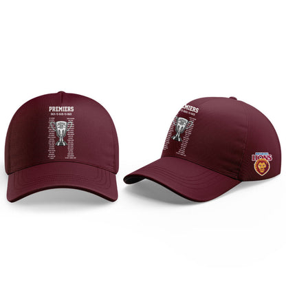 Brisbane Lions AFL 2026 Premiership Champions Half ZipHoodie