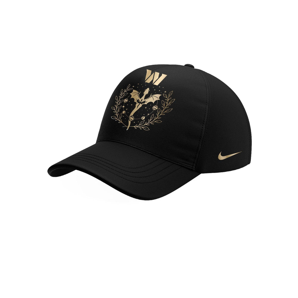 W Commanders Fourth Wings Night Black Hoodie