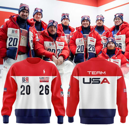 Team USA 2026 Olympic Milano Cortina Collection Combo Sweatshirt