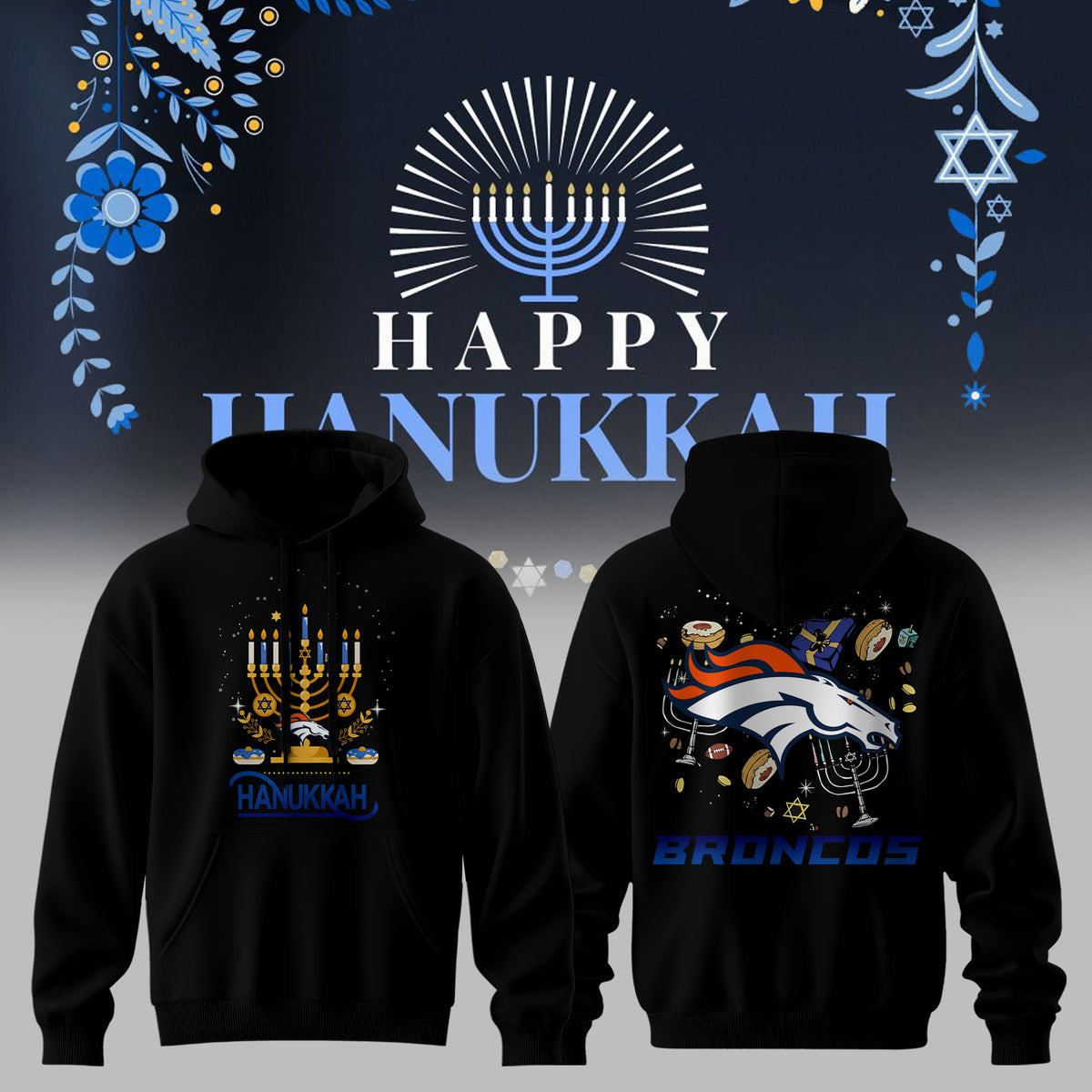 Denver Broncos X Hanukkah Just Got Better 🕎