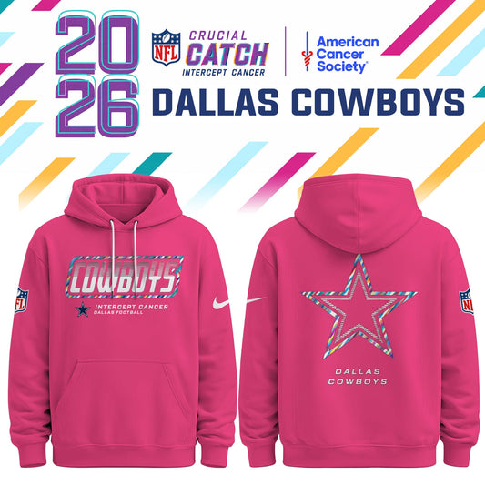 Dallas Cowboys 2026 Crucial Catch Limited Hoodie