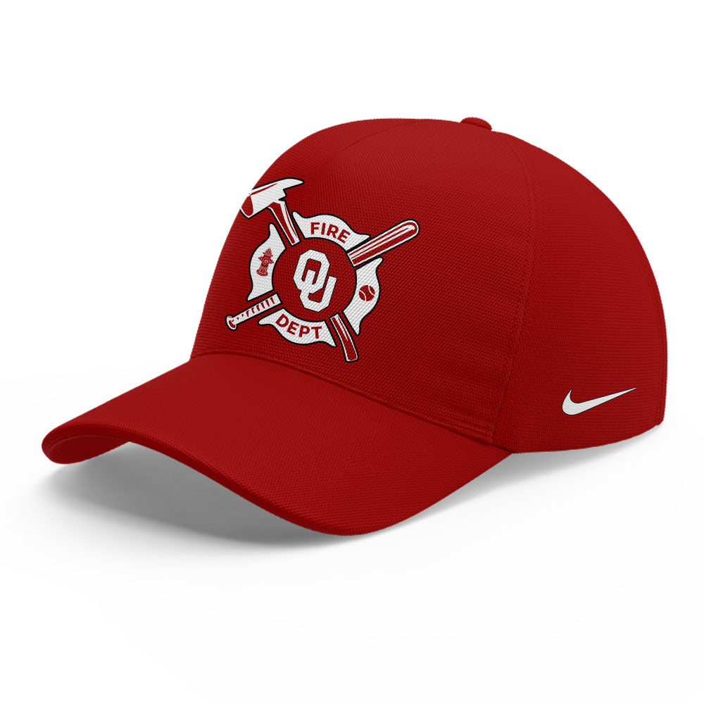 Oklahoma Baseball x Firefighter Appreciation Night TShirt