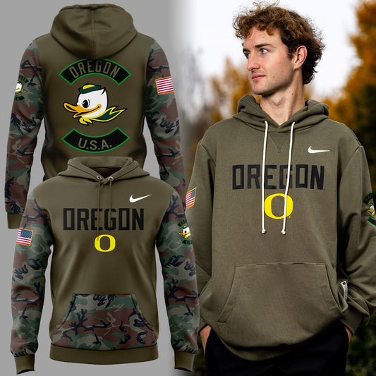 Limited Edition Oregon Military Appreciation Hoodie